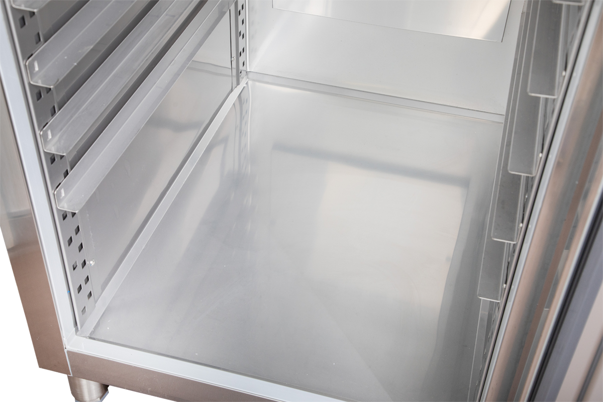 Bäckerei-Kühlschrank Umluft KBS KU 800 CNS EN, Blechgröße 800 x 600 mm