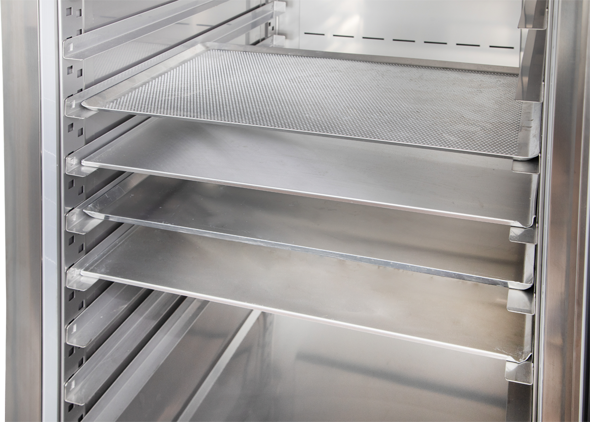 Bäckerei-Kühlschrank Umluft KBS KU 800 CNS EN, Blechgröße 800 x 600 mm